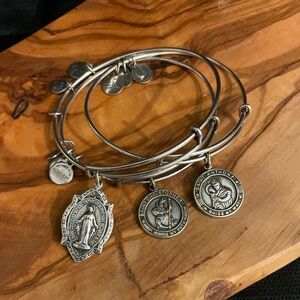 Alex & Ani Religious Catholic Mary St Anthony Saint Christopher